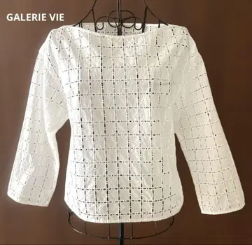 GALERIE VIE 코튼 레이스 상의 사이즈 1
