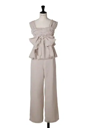 하립투 Tweed Fringed Summer Set