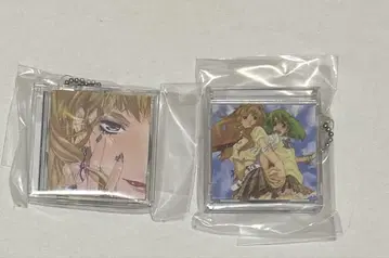 마크로스F 미니 CD 컬렉션 가챠 키홀더 다이아몬드 크레바스