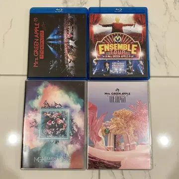 Mr. GREEN APPLE Blu-ray 4 세트