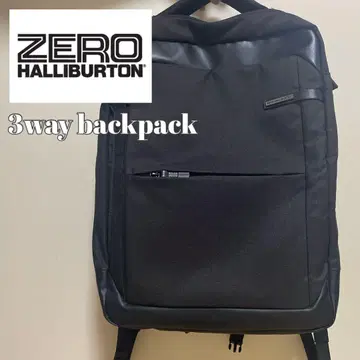 ZERO HALLIBURTON 3way backpack 블랙