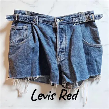 [새상품급] Levis Red 데님 숏팬츠 28 표기