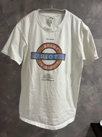 CRYAMY PK shampoo RIOT 티셔츠
