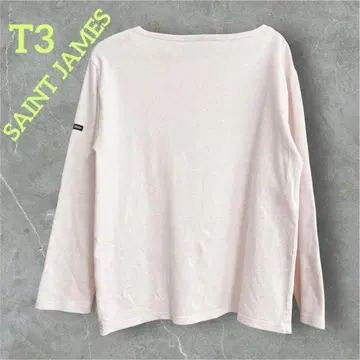 새상품급 세인트 제임스 웨쌍 헤더 바스크 셔츠 핑크 T3