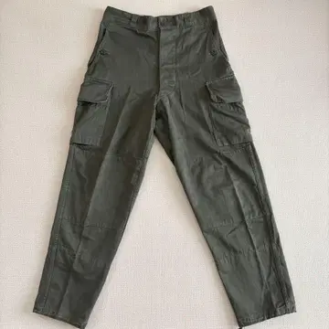 60's 프랑스군 m-64 카고 팬츠 67c