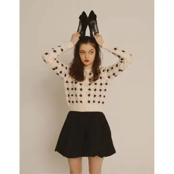 [ epine ] Flower cardigan
