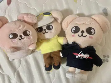 straykids SKZOO 퍼핌 PuppyM 봉제 인형 3종 세트