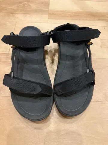 블랙 스포츠 샌들 벨트 teva