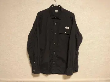 THE NORTH FACE 박스 셔츠 M 블랙