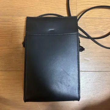 숄더백 블랙 가죽