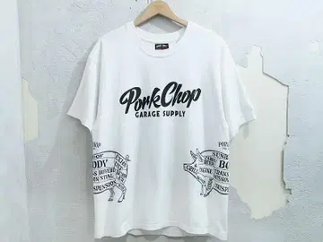 새상품급 PORKCHOP MULTI LOGOS TEE 2025 티셔츠