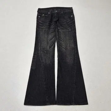 Tornado Mart black 플레어 데님 00s Y2K