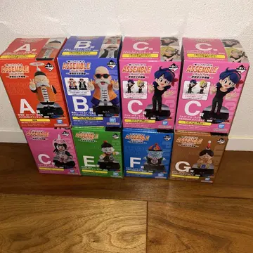 제일복권 드래곤볼 ASSEMBLE COLLECTION 피규어 8종