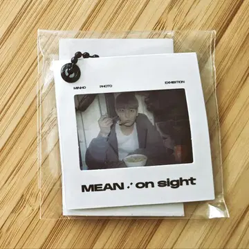 SHINee MINHO 민호 전시회 MD 랜덤 키링 갓차