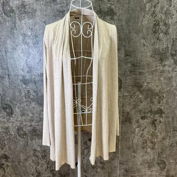 양호 UNIQLO UV 컷 심리스 스톨 가디건 에어리즘 XL