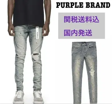 PURPLE BRAND P002 MID 인디고 데님 청바지 31