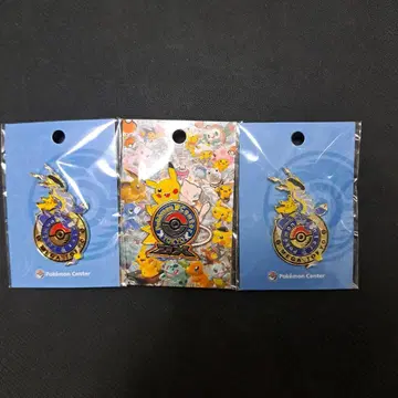 포켓몬 센터 로고 핀즈 3개 세트