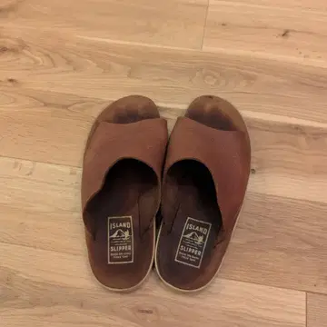 ISLAND SLIPPER 브라운 샌들 10 28cm