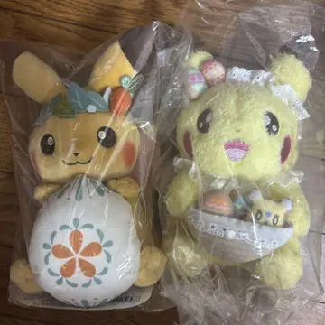 포켓몬 센터 피카츄 Easter 부활절 봉제 인형