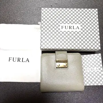 새상품급 훌라 FURLA 메트로폴리스 반지갑 SABBIA