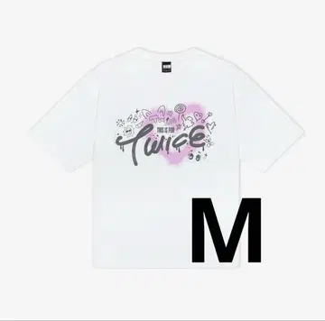 TWICE THIS IS FOR T 셔츠 투어 굿즈 M 사이즈