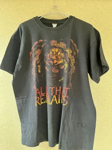 밴드 티셔츠 ALL THAT REMAINS L 메탈 라이브 투어
