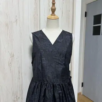 기모노 리메이크 오시마 명주 민소매 카슈쿨 원피스