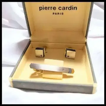[새상품급] pierre cardin 피에르 가르뎅 커프스 넥타이핀 세트