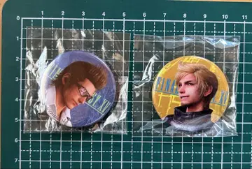 FF15 파이널 판타지 스퀘어 에니 카페 캔뱃지 2개
