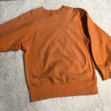 Champion Reverse Weave 오렌지 L USA 제작 90년대