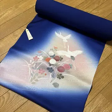 단고 크레이프 원단 순수 실크 쓰케사게 옷감