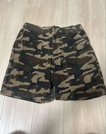 ocean pacific 코듀로이 하프 팬츠 숏팬츠 카모플라주 카모플라주