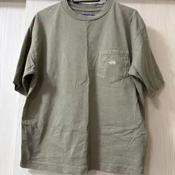 THE NORTH FACE Purple Label 올리브 그린 반팔