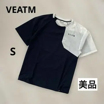 [새상품급] veatm 반팔 상의 비트무 스포츠 웨어 로고