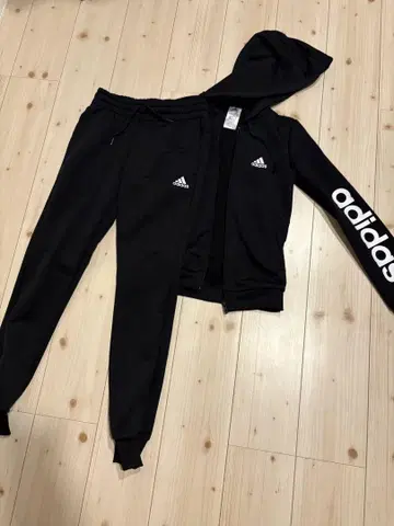 adidas 블랙 셋업