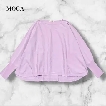 새상품급 모가 COTTON FIT 니트 (F) 오버사이즈 루즈 돌먼
