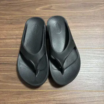 우포스 리커버리 샌들 24cm 블랙