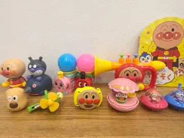 호빵맨 피규어 트럼펫 그림책 세트