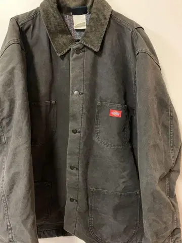초레어 Dickies 코듀로이 카라 부착 자켓 덕 자켓