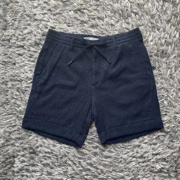 ZARA 네이비 하프 팬츠 S