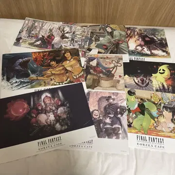 FF14 에오르제아 카페(에오카페) 런천매트 13개 세트