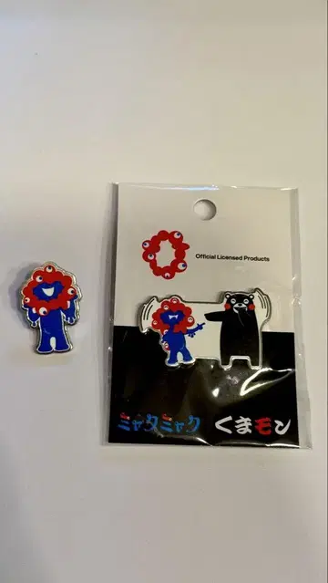 먄먄, 먄먄 쿠마몬 핀 배지 세트