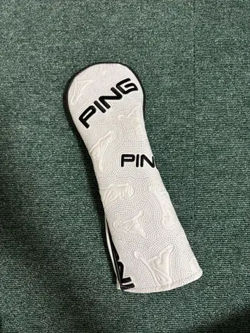 PING 화이트 골프헤드커버 페어웨이용