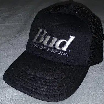새상품급 vintage Budweiser 메쉬 캡 트래커