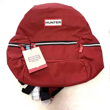 HUNTER 백팩 빨간색 red 미사용품 배송비 포함