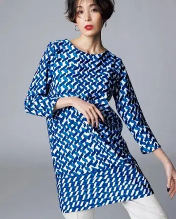 [컨디션 최상] DoCLASSE 두클라쎄 블라우스 티셔츠 튜닉 XL