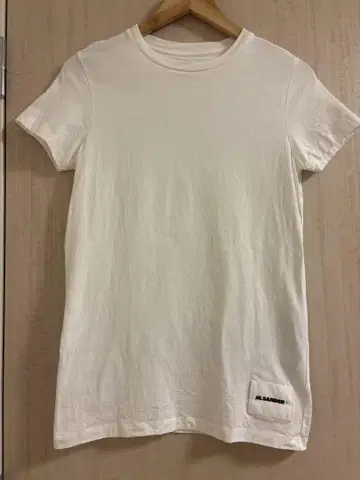시착만 JIL SANDER 화이트 티셔츠 S
