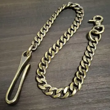 스모크 키헤이 12mm 지갑 체인 빈티지 브라스 낚시 바늘