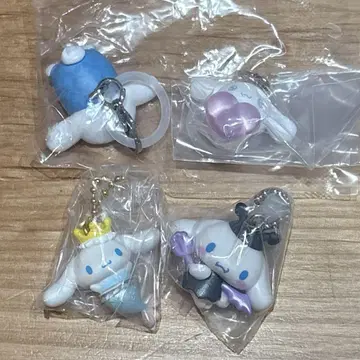 산리오 시나몬 가챠가챠 세트 에모큥 머메이드 스윙