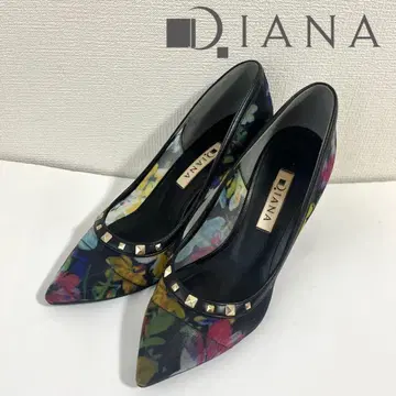[새상품급] DIANA(다이애나) 회화 시리즈 스터드 스틸레토 펌프스